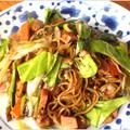 いつものありあわせ焼きそば