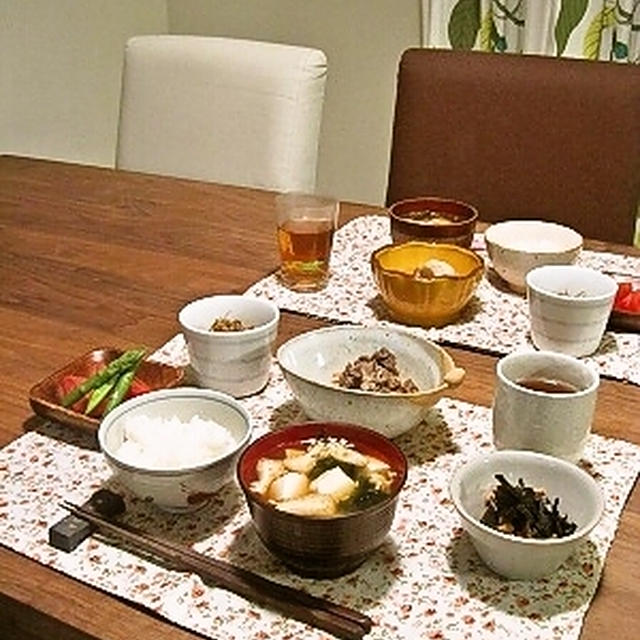 牛肉と里芋の塩麹煮定食