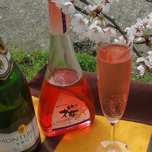 花見カクテル―桜ロワイヤル