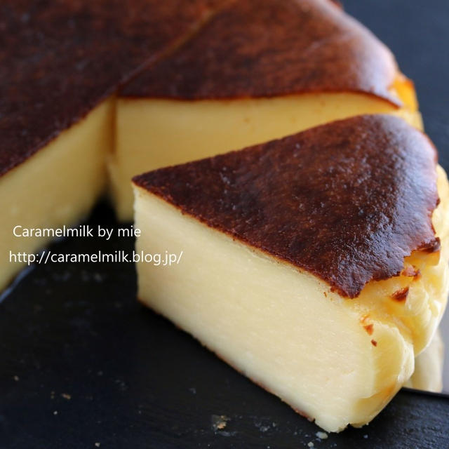 ミルク風味のチーズケーキ