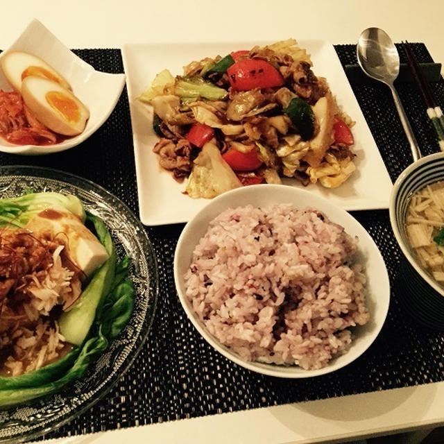 回鍋肉とか