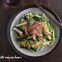 群馬県産小松菜とちくわの 麺つゆ焼きそば～ぐんまアンバサダー