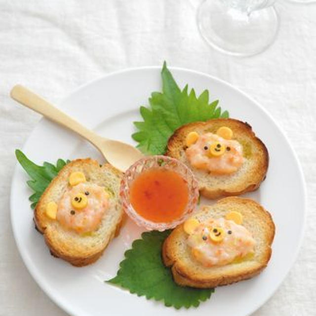 【連載】レシピブログ「くまちゃんのエビパン」