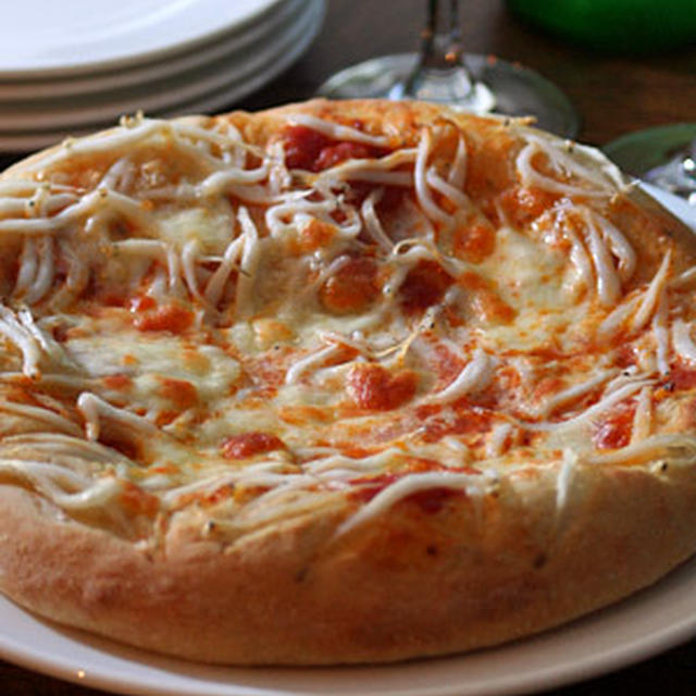Pizza con Bianchetti