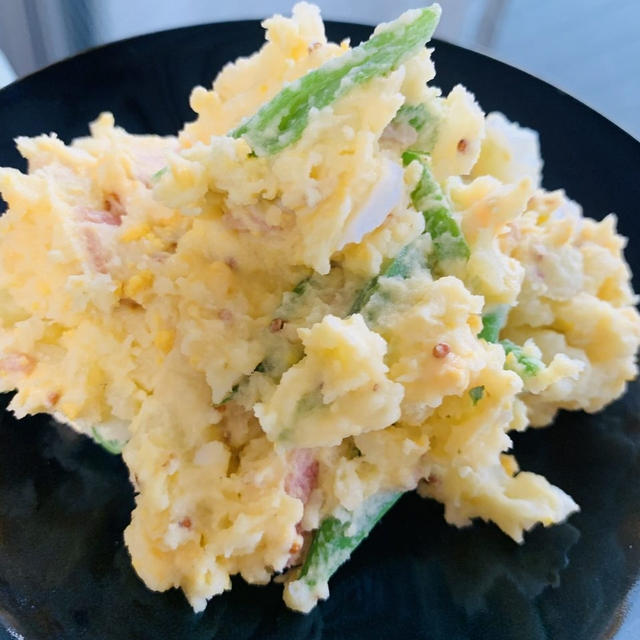 お家で居酒屋風ポテトサラダ🥓🥔🥗