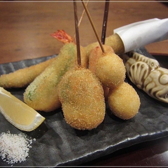 串揚げと和食☆料亭出身店主が丁寧に揚げてくれます♪