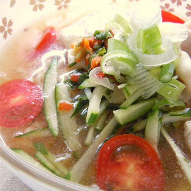 冷やし野菜ラーメン
