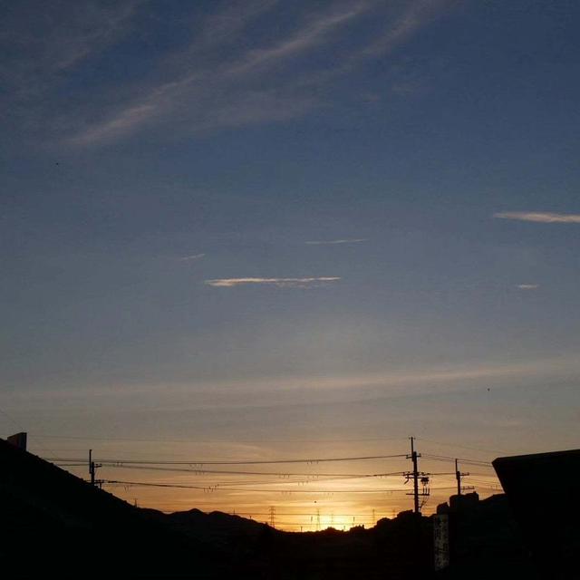 今日の夕焼け#最近撮った写真は