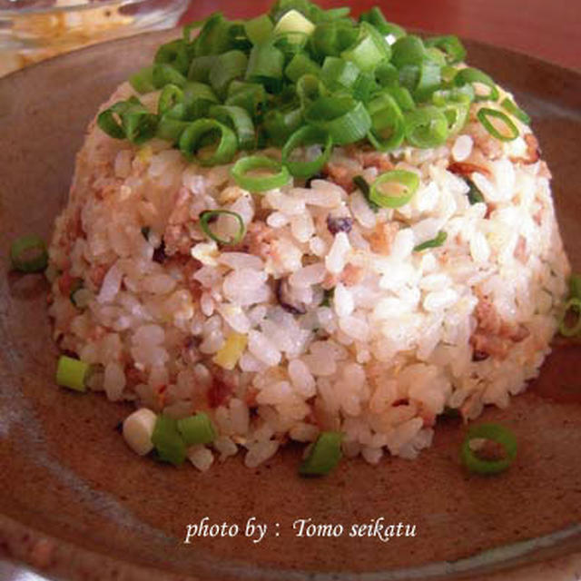 保存食【豚挽き味噌】のチャーハン