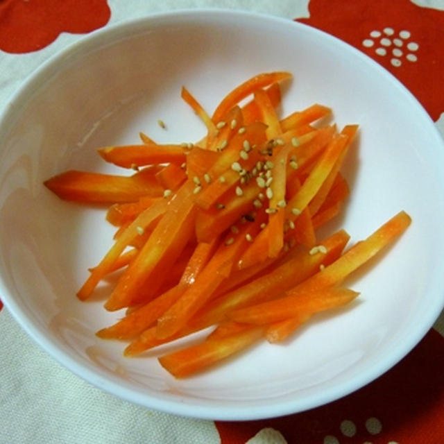 常備菜に☆塩もみにんじん