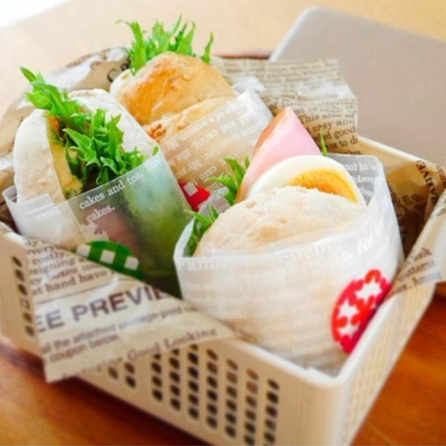 木曜日の旦那くんパン弁当♪