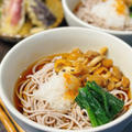 お腹にやさしい、夏のご自愛ごはん♡するする食が進む♪とろ〜りなめこ×大根おろしの冷やし蕎麦！