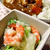 週一カレー（今日はトマト）　海老入り即席サワー漬け