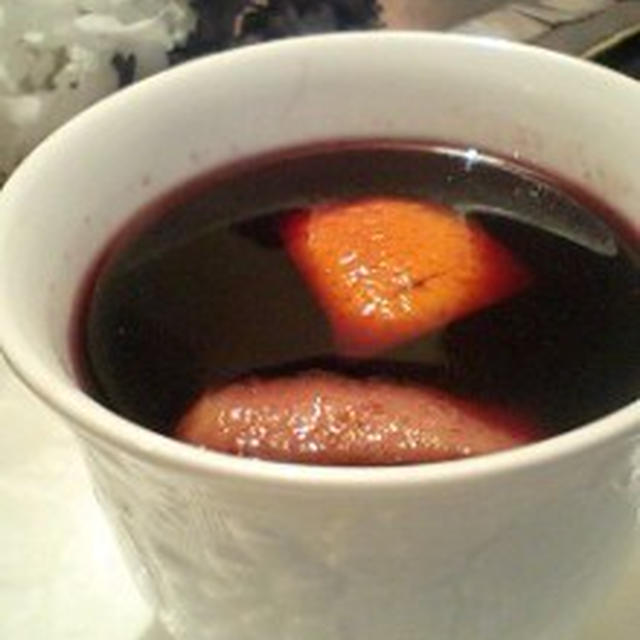 サングリア風ホットワイン。