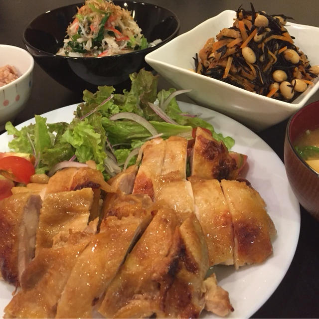 【昨日の晩ごはん☆鶏もも肉のヨーグルトみそ漬け】