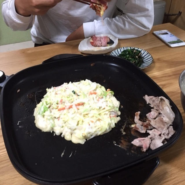 仕事帰りの急な電話〜のリクエスト晩ごはん。