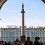 ロシア旅行 2013 【サンクト・ペテルブルグ】 凱旋門と宮殿広場　