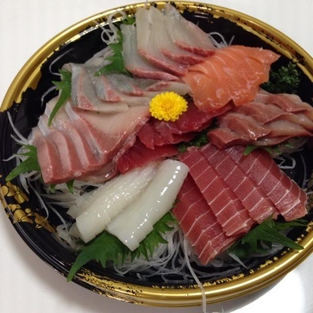 刺身の盛り合わせ