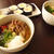 肉蕎麦と簡単巻き寿司