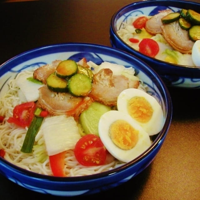 水キムチ素麺