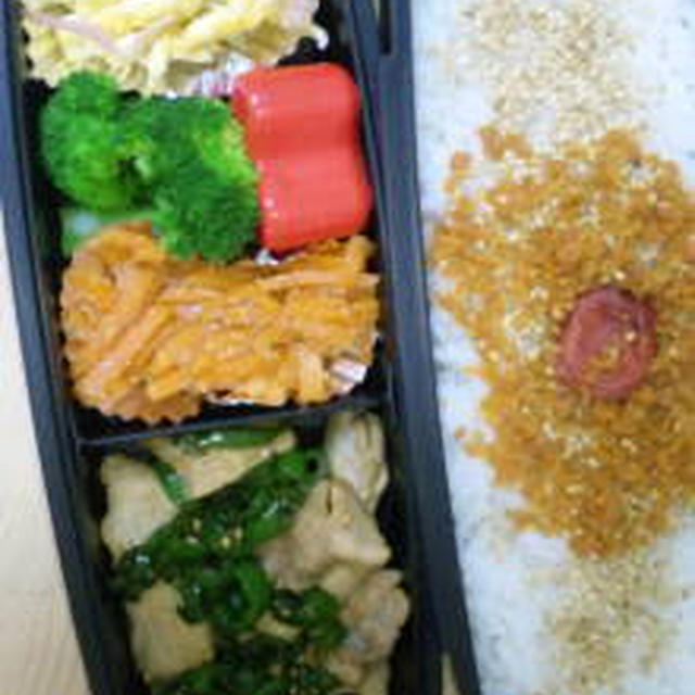 肉ピー弁当♪