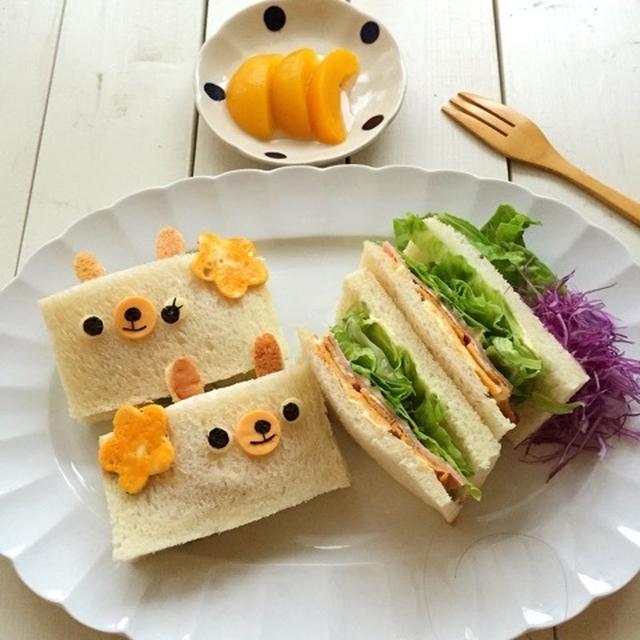 デコサンドイッチ＊ウサギさん
