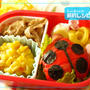 てんとうむし弁当、爆弾弁当、男の子弁当、白ぱん弁当、ちょうちょ弁当