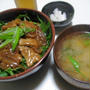 チャッチャッと簡単！豚丼♪