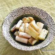 シンプルだから美味しい！白ネギのバタポン炒め。