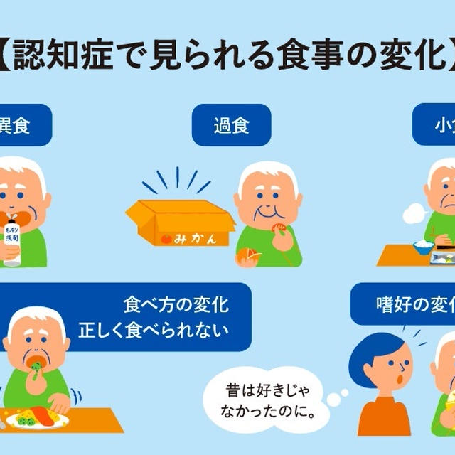 認知症の食事？