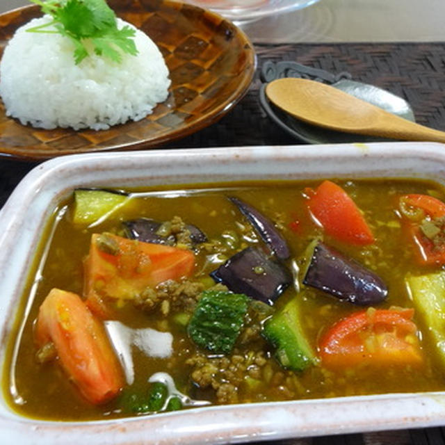 野菜いっぱいのspiceスープカレー♪