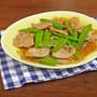 10分で簡単！箸が止まらなくなる 絹さやと豚肉の甘辛春雨炒め煮