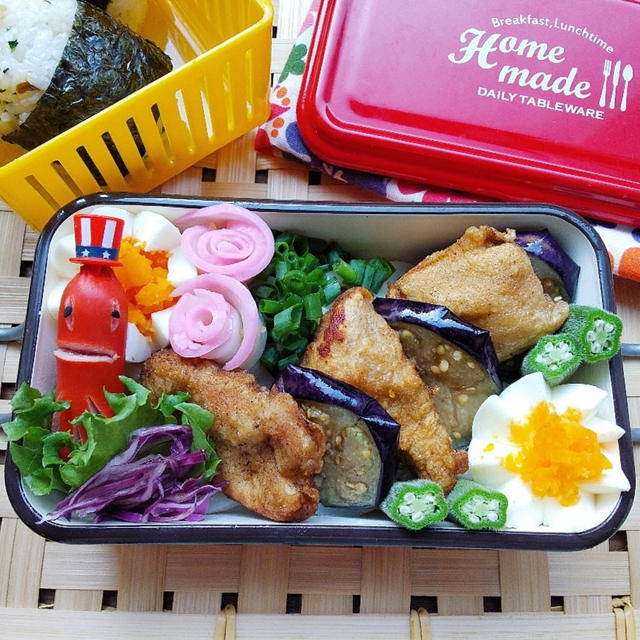 機嫌が悪い人が作った弁当。