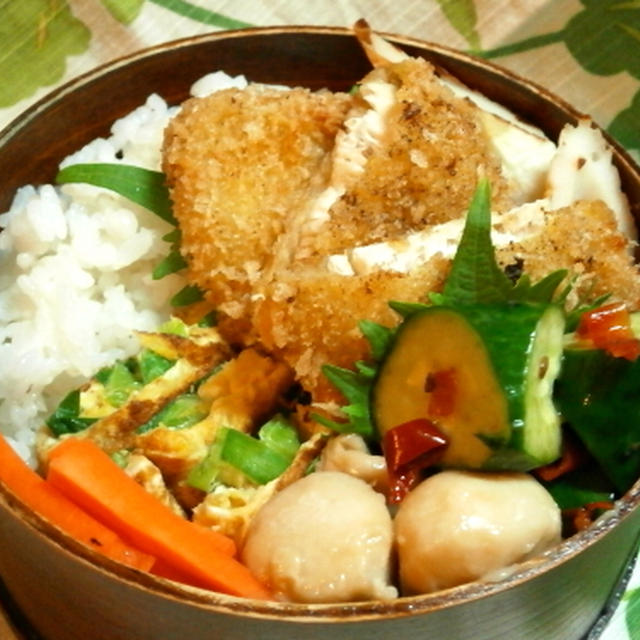 シイラのスパイシーフライ弁当