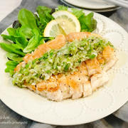 ネギだく！うまぁーい‼︎【簡単】パリパリ♪ねぎ塩チキン