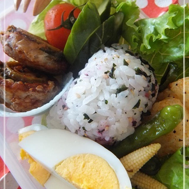 お弁当しんぷるらいふ・お久しぶり女子弁！ゴーヤハンバーグ