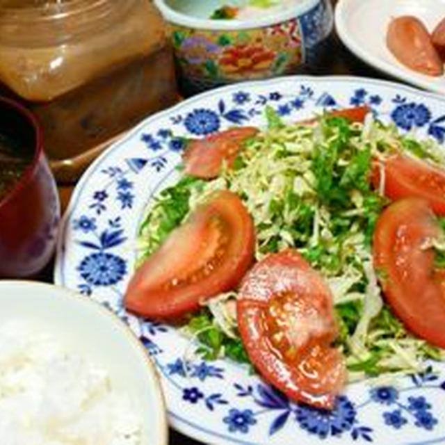 健康診断前日no ０６０７☆朝ご飯♪