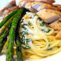 Lemon and Basil Pasta with Grilled Chicken