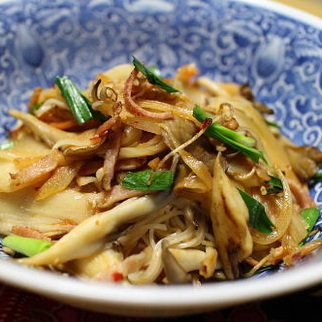 15/09/10　キムチ炒めそうめん