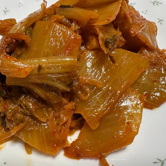 母のシンプル「キムチ炒め」レシピ。韓国の豆腐キムチ（두부김치）のキムチについて