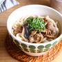 豚キノコうどん