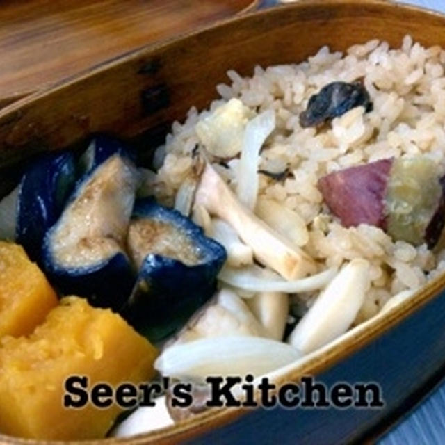 さつまいもと赤貝の炊き込みご飯★お弁当  と、春都の運動会。