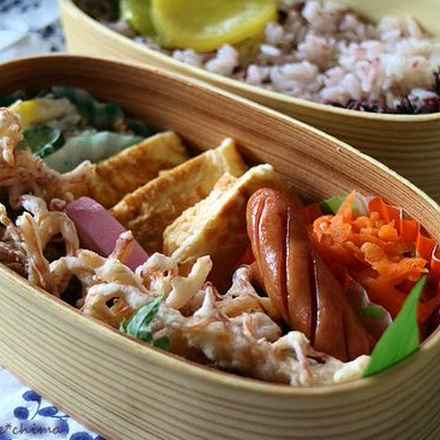 さきいかの天ぷら弁当