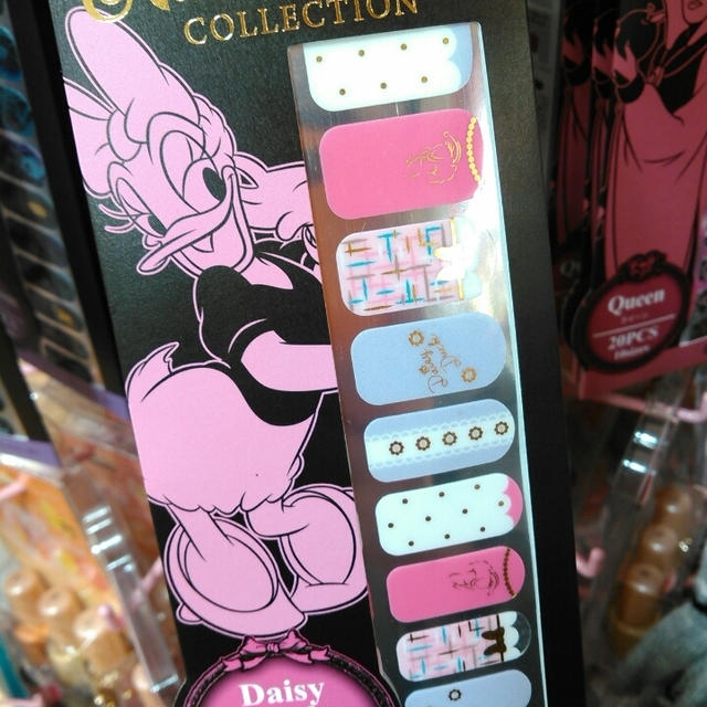300円☆ミカヅキモモコのディズニーネイルシール