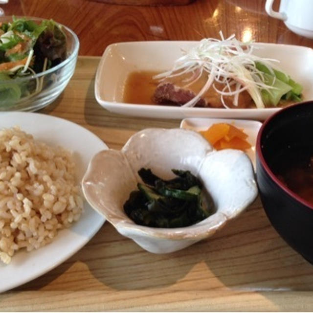 【ランチ】ドラマ撮影されたカフェにて