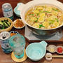 この冬リピート確定の組み合わせ♪ 〜あっさりスープがおいしい、豚バラと野菜のすだち鍋〜