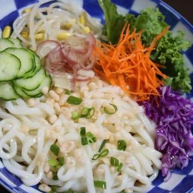 6月16日　　冷やしたぬきうどん