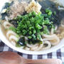 わかめとたまごの生姜風味あんかけうどん