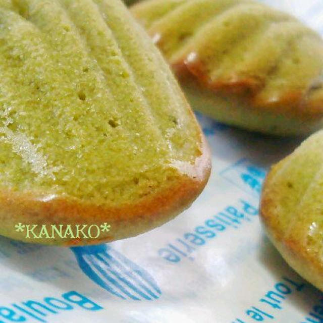 ***抹茶・マドレーヌ♪***