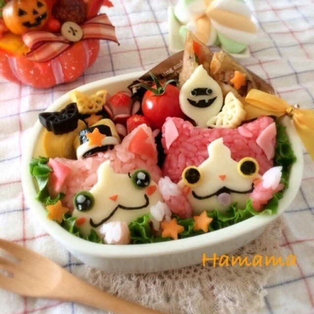 ジバニャン&セーラーニャンのお弁当♪